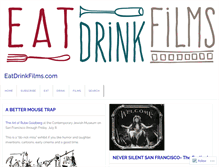 Tablet Screenshot of eatdrinkfilms.com